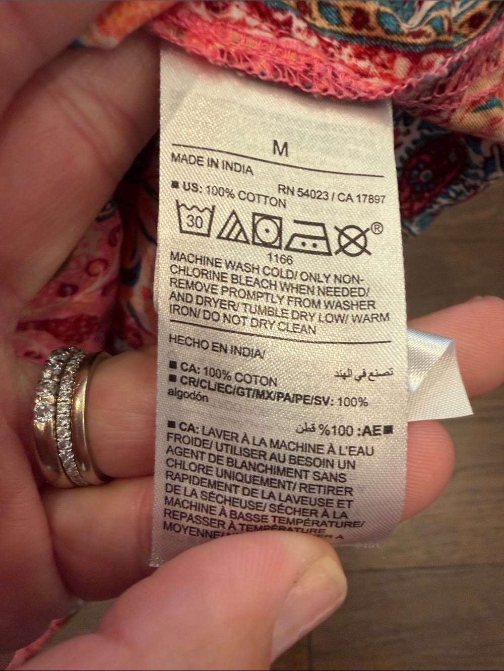 Old Navy Waist Defined Midi Tank Dress Medium in Pink Paisley - C1-304 - Picture 6 of 9